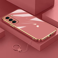 Funda Silicona Ultrafina Goma Carcasa M01 para Samsung Galaxy S21 5G Rojo