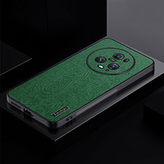 Funda Silicona Ultrafina Goma Carcasa PB1 para Huawei Honor Magic5 Pro 5G Verde