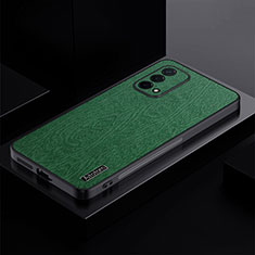 Funda Silicona Ultrafina Goma Carcasa PB1 para Oppo A54 5G Verde