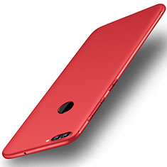 Funda Silicona Ultrafina Goma Carcasa S01 para Huawei Enjoy 7S Rojo