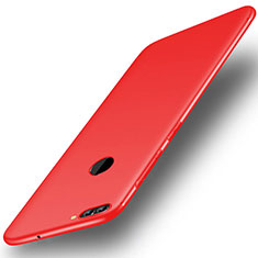 Funda Silicona Ultrafina Goma Carcasa S01 para Huawei Enjoy 8 Plus Rojo