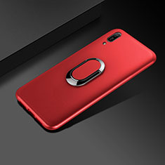 Funda Silicona Ultrafina Goma Carcasa S01 para Huawei Enjoy 9e Rojo