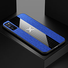 Funda Silicona Ultrafina Goma Carcasa S01 para Huawei Enjoy Z 5G Azul