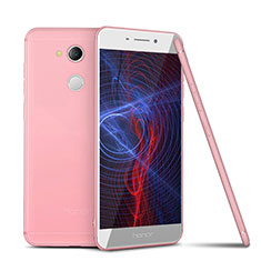 Funda Silicona Ultrafina Goma Carcasa S01 para Huawei Honor 6C Pro Rosa