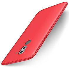 Funda Silicona Ultrafina Goma Carcasa S01 para Huawei Honor 6X Rojo