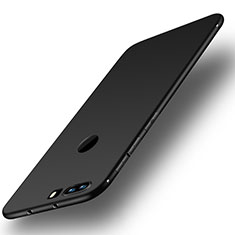 Funda Silicona Ultrafina Goma Carcasa S01 para Huawei Honor 8 Negro