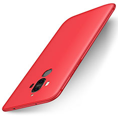 Funda Silicona Ultrafina Goma Carcasa S01 para Huawei Mate 9 Rojo