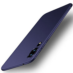 Funda Silicona Ultrafina Goma Carcasa S01 para Huawei P20 Azul