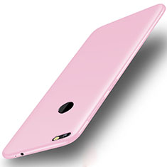 Funda Silicona Ultrafina Goma Carcasa S01 para Huawei P9 Lite Mini Rosa
