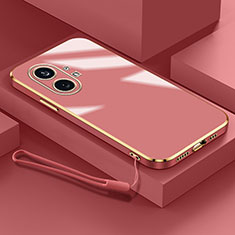 Funda Silicona Ultrafina Goma Carcasa S01 para Nothing Phone 1 Rojo