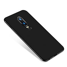 Funda Silicona Ultrafina Goma Carcasa S01 para OnePlus 6 Negro