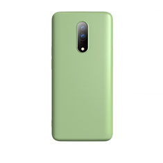 Funda Silicona Ultrafina Goma Carcasa S01 para OnePlus 7 Verde