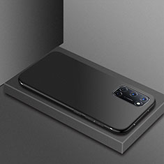 Funda Silicona Ultrafina Goma Carcasa S01 para Oppo A92 Negro