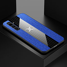 Funda Silicona Ultrafina Goma Carcasa S01 para Realme X50 Pro 5G Azul