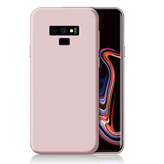 Funda Silicona Ultrafina Goma Carcasa S01 para Samsung Galaxy Note 9 Oro Rosa