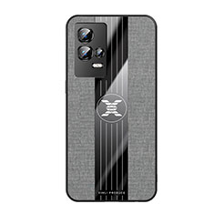 Funda Silicona Ultrafina Goma Carcasa S01 para Vivo iQOO 8 Pro 5G Gris