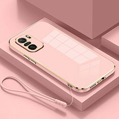 Funda Silicona Ultrafina Goma Carcasa S01 para Xiaomi Mi 11X Pro 5G Rosa