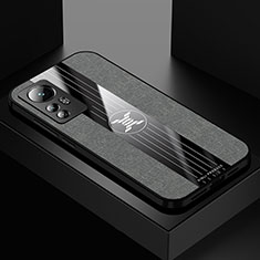 Funda Silicona Ultrafina Goma Carcasa S01 para Xiaomi Mi 12 5G Gris