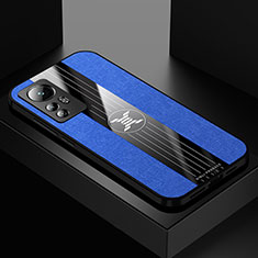 Funda Silicona Ultrafina Goma Carcasa S01 para Xiaomi Mi 12S Pro 5G Azul