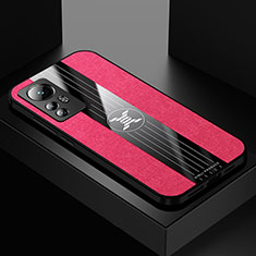 Funda Silicona Ultrafina Goma Carcasa S01 para Xiaomi Mi 12S Pro 5G Rojo