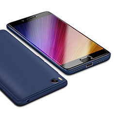 Funda Silicona Ultrafina Goma Carcasa S01 para Xiaomi Mi 5 Azul