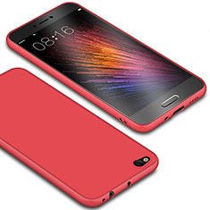 Funda Silicona Ultrafina Goma Carcasa S01 para Xiaomi Mi 5C Rojo