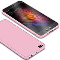 Funda Silicona Ultrafina Goma Carcasa S01 para Xiaomi Mi 5C Rosa