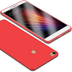 Funda Silicona Ultrafina Goma Carcasa S01 para Xiaomi Mi Max Rojo