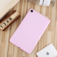 Funda Silicona Ultrafina Goma Carcasa S01 para Xiaomi Mi Pad 4 Rosa