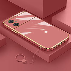 Funda Silicona Ultrafina Goma Carcasa S01 para Xiaomi Poco M4 5G Rojo