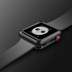 Funda Silicona Ultrafina Goma Carcasa S02 para Apple iWatch 4 40mm Negro