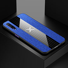 Funda Silicona Ultrafina Goma Carcasa S02 para Huawei Honor 9X Pro Azul