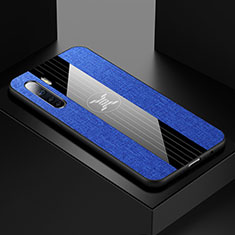 Funda Silicona Ultrafina Goma Carcasa S02 para Oppo A91 Azul