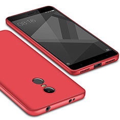Funda Silicona Ultrafina Goma Carcasa S02 para Xiaomi Redmi Note 4 Standard Edition Rojo
