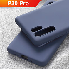Funda Silicona Ultrafina Goma Carcasa S03 para Huawei P30 Pro New Edition Azul