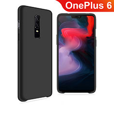 Funda Silicona Ultrafina Goma Carcasa S03 para OnePlus 6 Negro