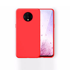 Funda Silicona Ultrafina Goma Carcasa S03 para OnePlus 7T Rojo