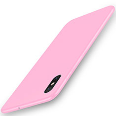 Funda Silicona Ultrafina Goma Carcasa S03 para Xiaomi Mi 8 Pro Global Version Rosa