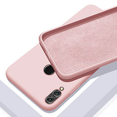 Funda Silicona Ultrafina Goma Carcasa S05 para Huawei Honor 10 Lite Rosa