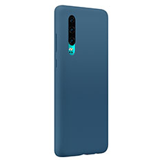 Funda Silicona Ultrafina Goma Carcasa S05 para Huawei P30 Azul