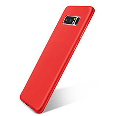 Funda Silicona Ultrafina Goma Carcasa S05 para Samsung Galaxy Note 8 Duos N950F Rojo