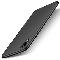 Funda Silicona Ultrafina Goma Carcasa S18 para Apple iPhone X Negro
