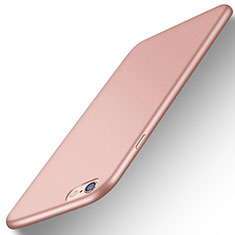Funda Silicona Ultrafina Goma Carcasa U06 para Apple iPhone 6 Plus Oro Rosa