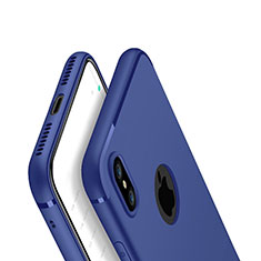Funda Silicona Ultrafina Goma Carcasa V01 para Apple iPhone Xs Max Azul