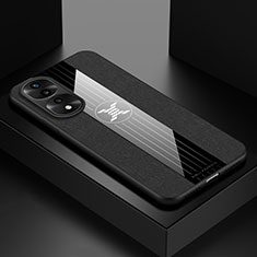 Funda Silicona Ultrafina Goma Carcasa X01L para Huawei Honor 70 Pro 5G Negro
