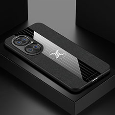 Funda Silicona Ultrafina Goma Carcasa X01L para Huawei P50 Pro Negro