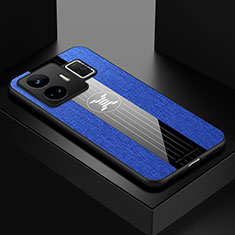 Funda Silicona Ultrafina Goma Carcasa X01L para Realme GT Neo6 5G Azul