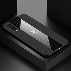 Funda Silicona Ultrafina Goma Carcasa X01L para Samsung Galaxy A50 Negro