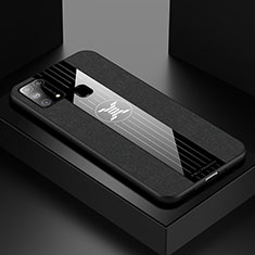Funda Silicona Ultrafina Goma Carcasa X01L para Samsung Galaxy M21s Negro