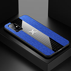 Funda Silicona Ultrafina Goma Carcasa X01L para Samsung Galaxy M40S Azul